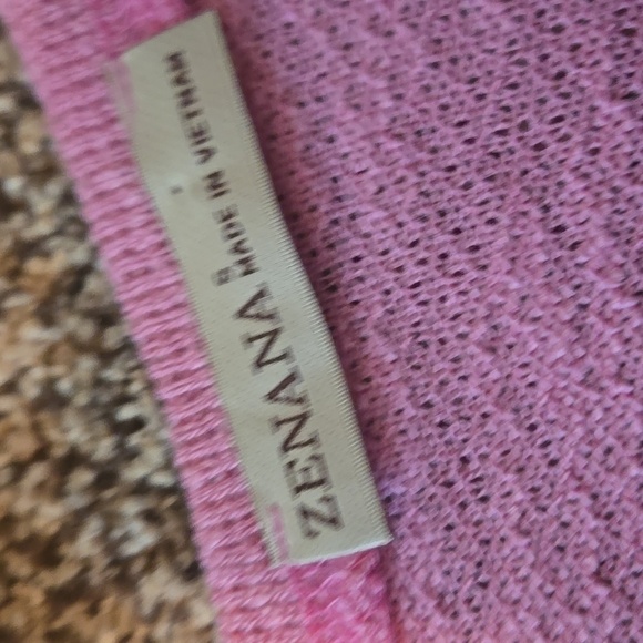 Zenana Outfitters Pink Boxy Relaxed Tee - Picture 3 of 4